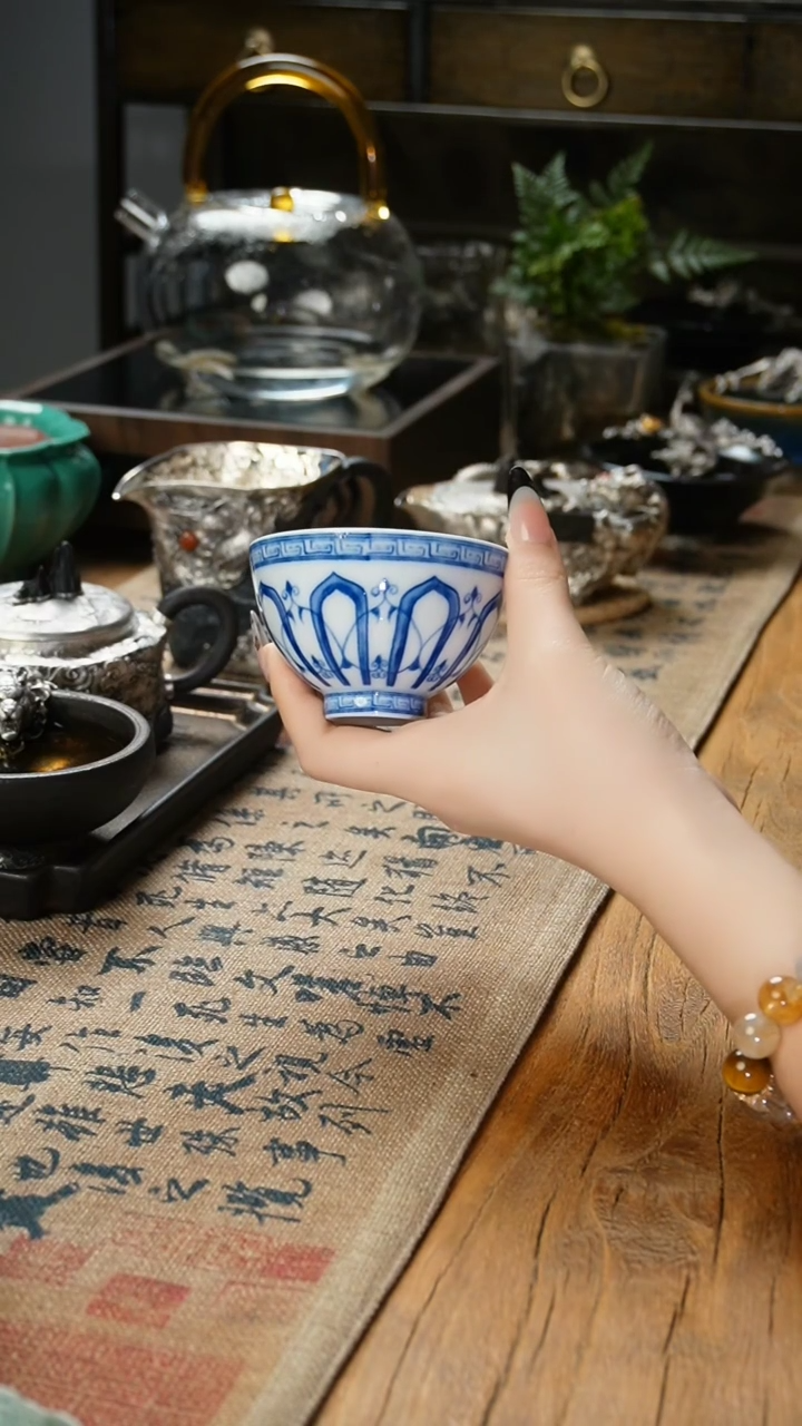 【闪购商品】福器艺术莲花主人杯