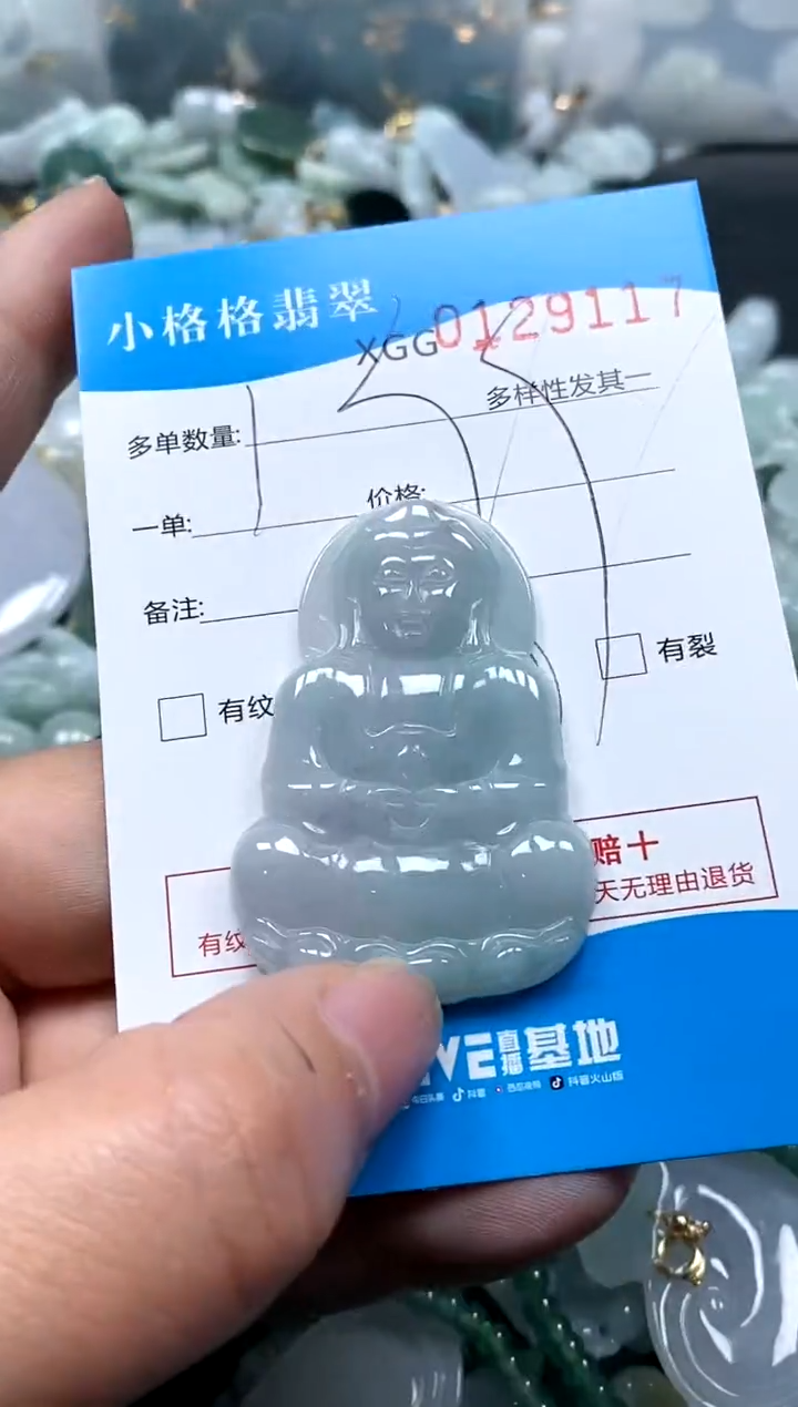 【闪购商品】翡翠颈饰未镶嵌闪购商品0129117