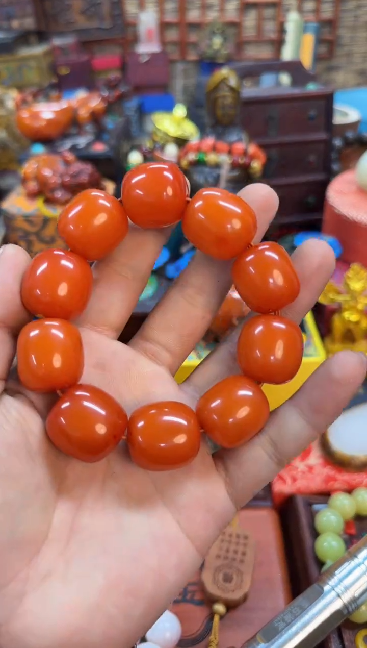 【闪购商品】蜜蜡裸石未镶嵌当天订单当天直发如图所示