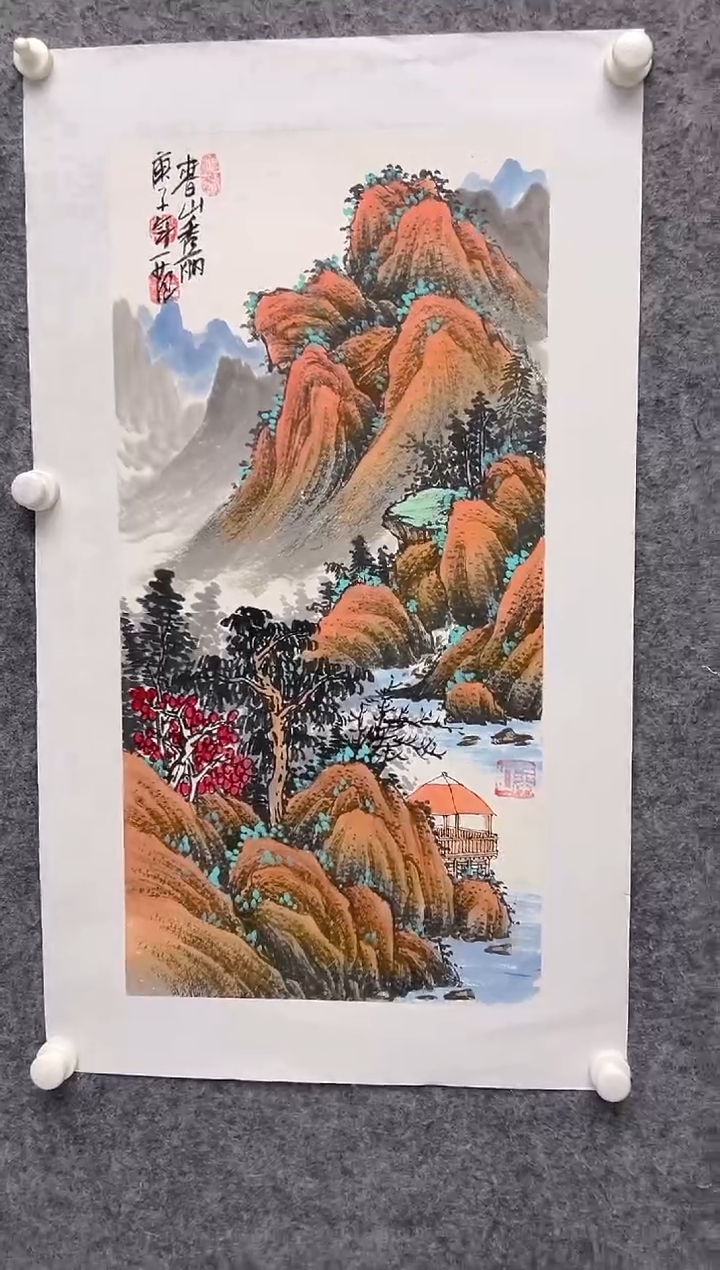【闪购商品】绘画姜国华-2平尺-国画作品