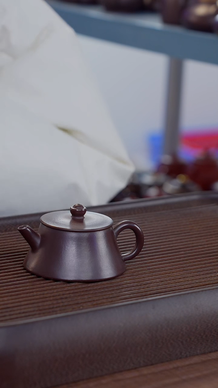 【闪购商品】紫砂茶壶朱泥还原烧柱础