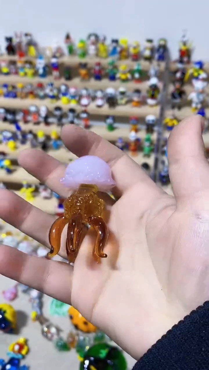 【闪购商品】琉璃手工艺品大水母