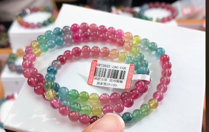 碧玺手串多样性发货