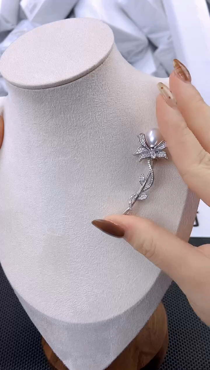 未镶嵌耳饰淡水珍珠xz1010