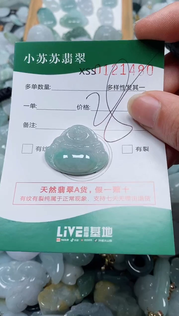 【闪购商品】翡翠颈饰未镶嵌闪购商品0121480