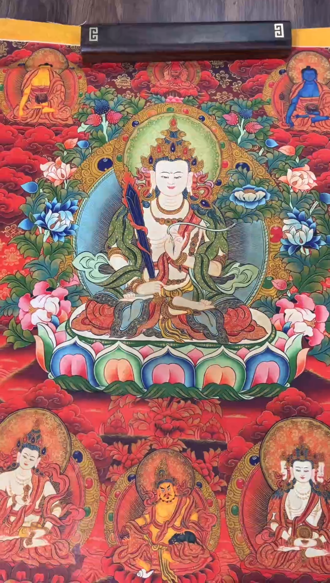 卷轴画晓晓的唐卡tk16