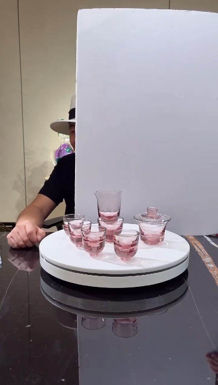 摆件海天霞茶杯套装