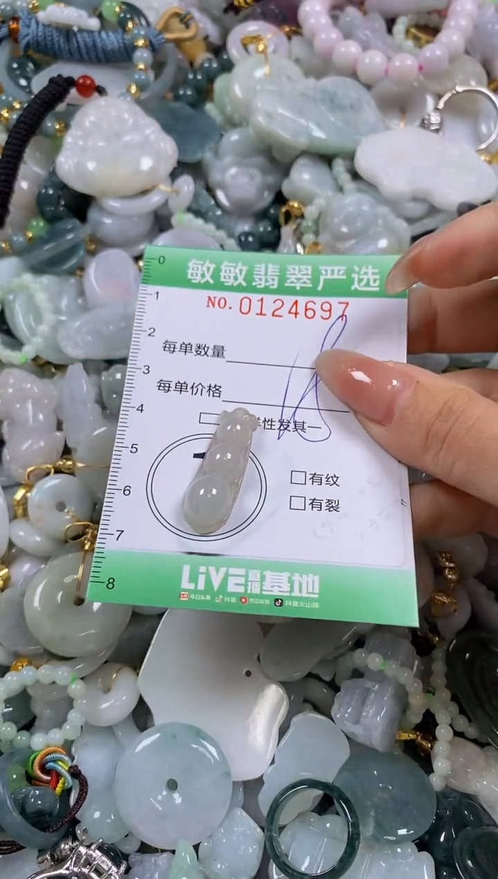 【闪购商品】翡翠颈饰未镶嵌闪购0124697