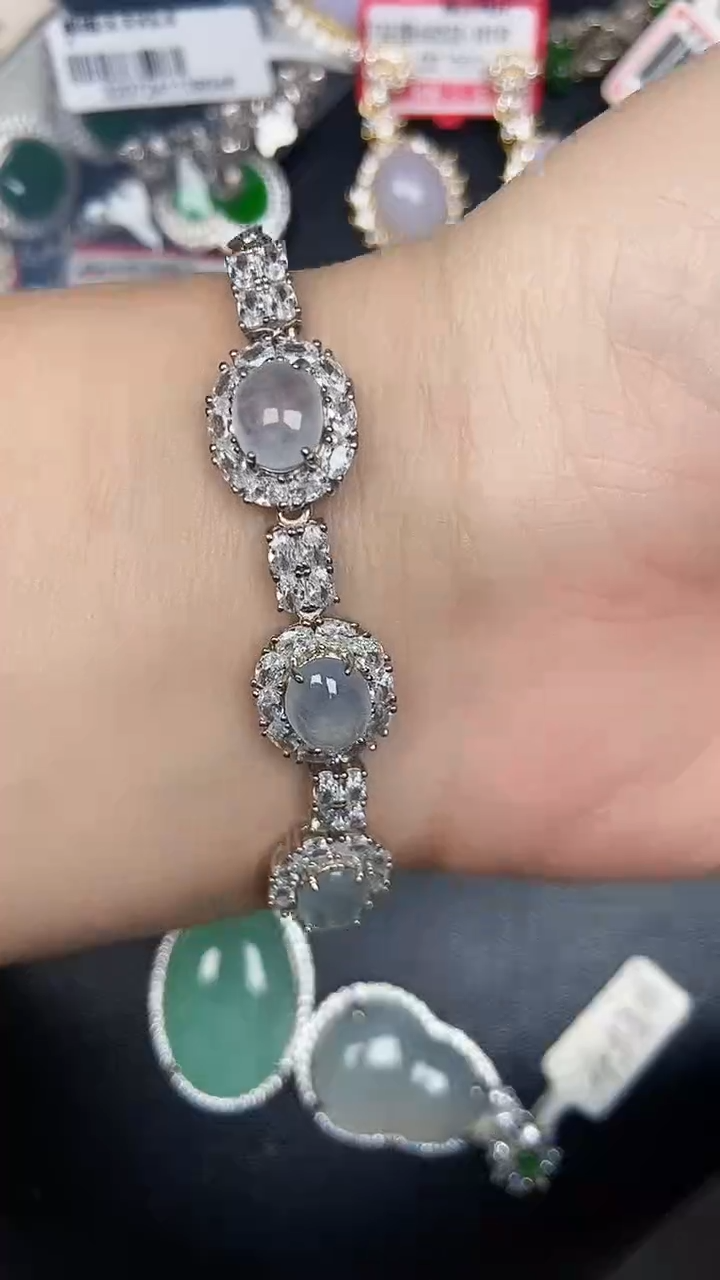 银S925镶嵌戒指翡翠2650