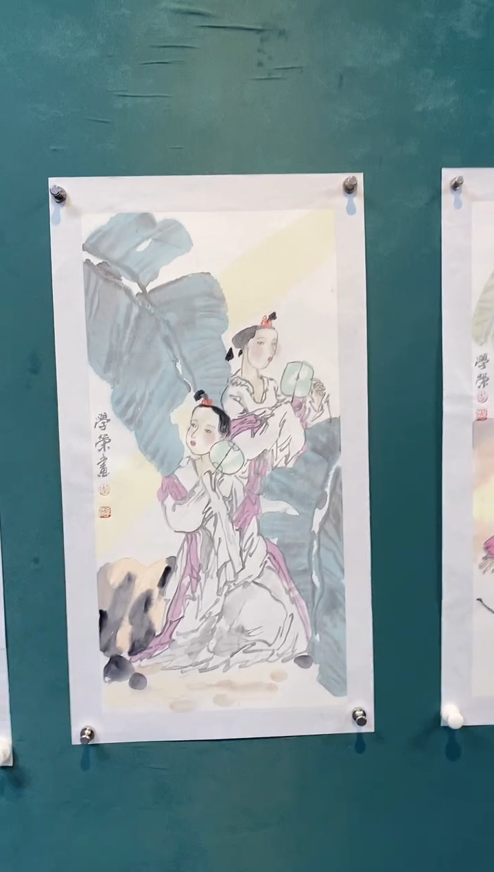 国画李学荣作品分享