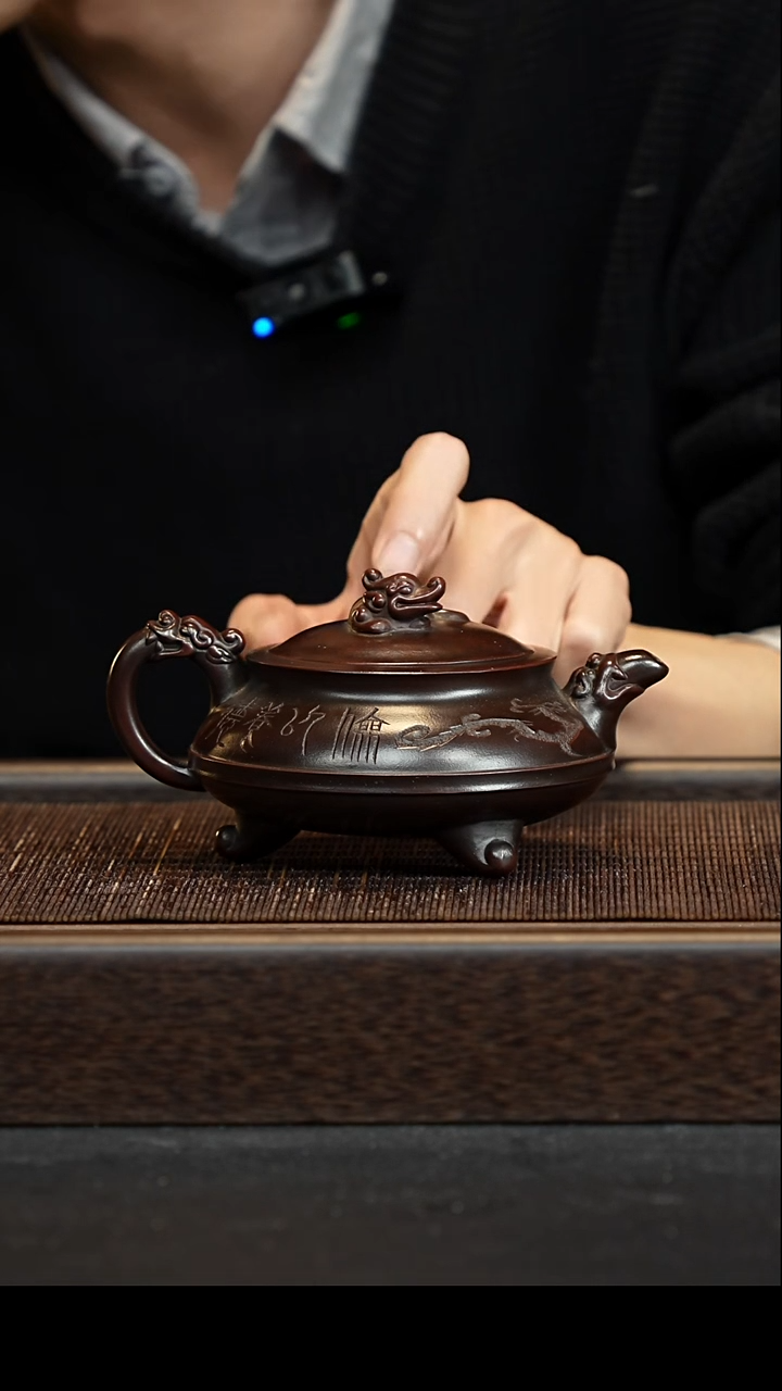 茶壶紫砂宜兴紫砂壶h50257