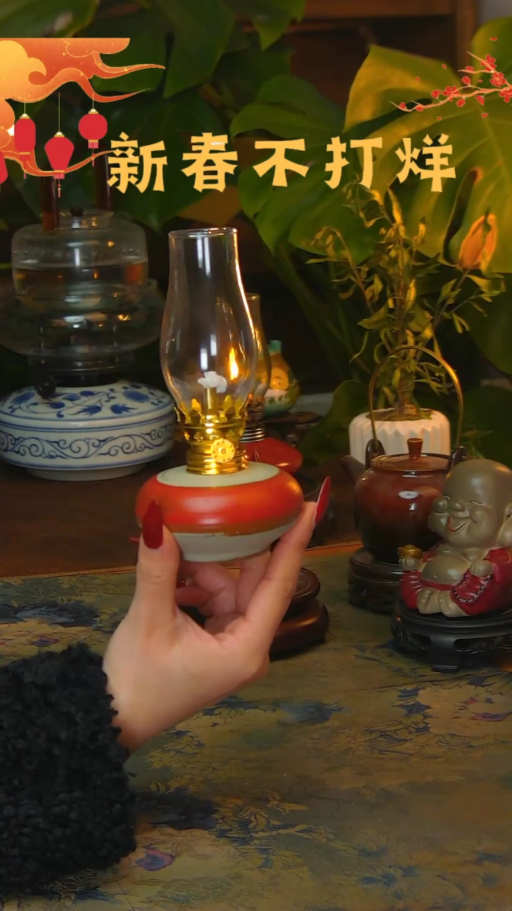 【闪购商品】景德镇陶瓷灯摆件