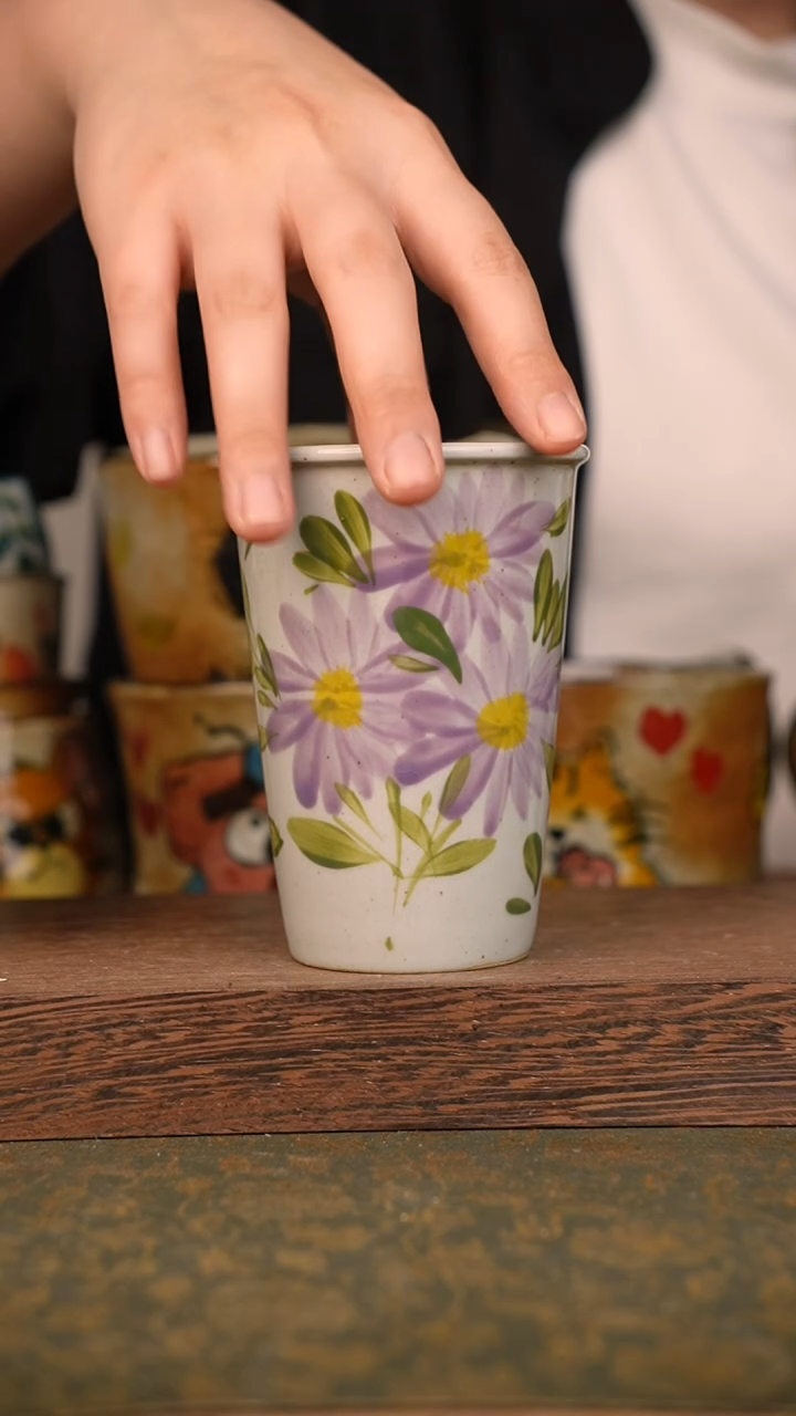 摆件泥垚手作 景德镇手工手绘器物