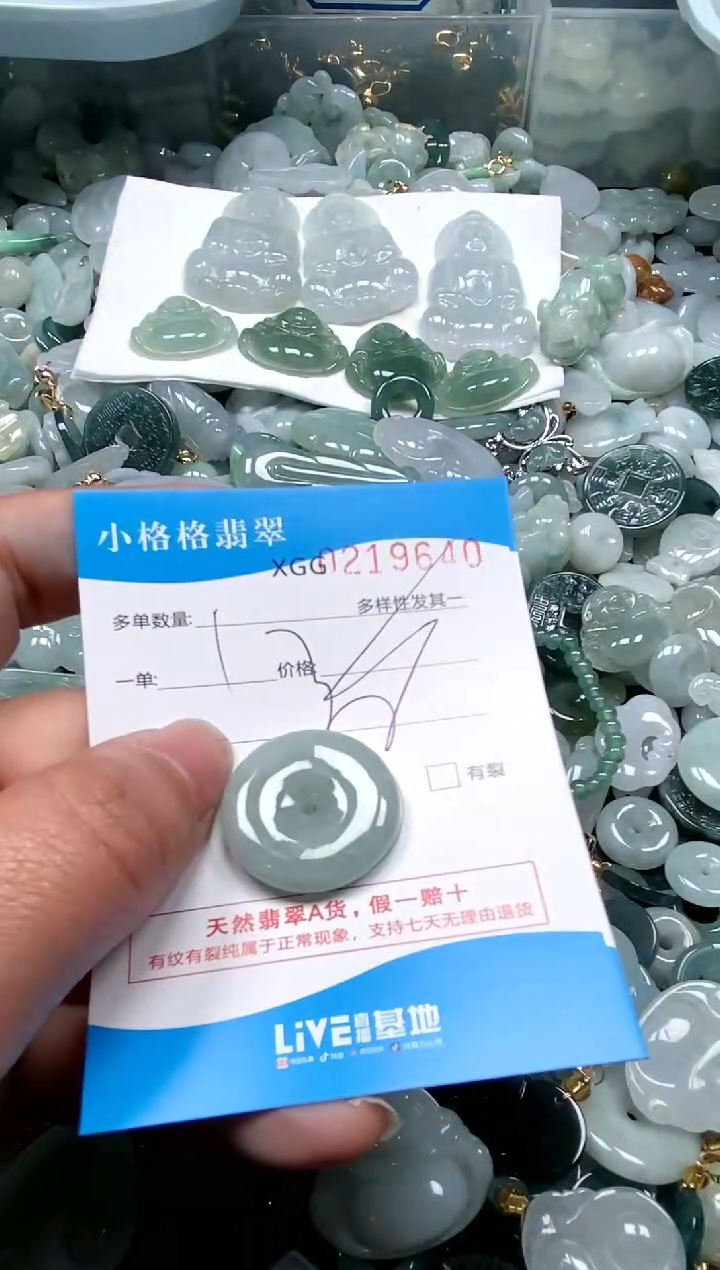 【闪购商品】翡翠颈饰未镶嵌闪购商品0219640