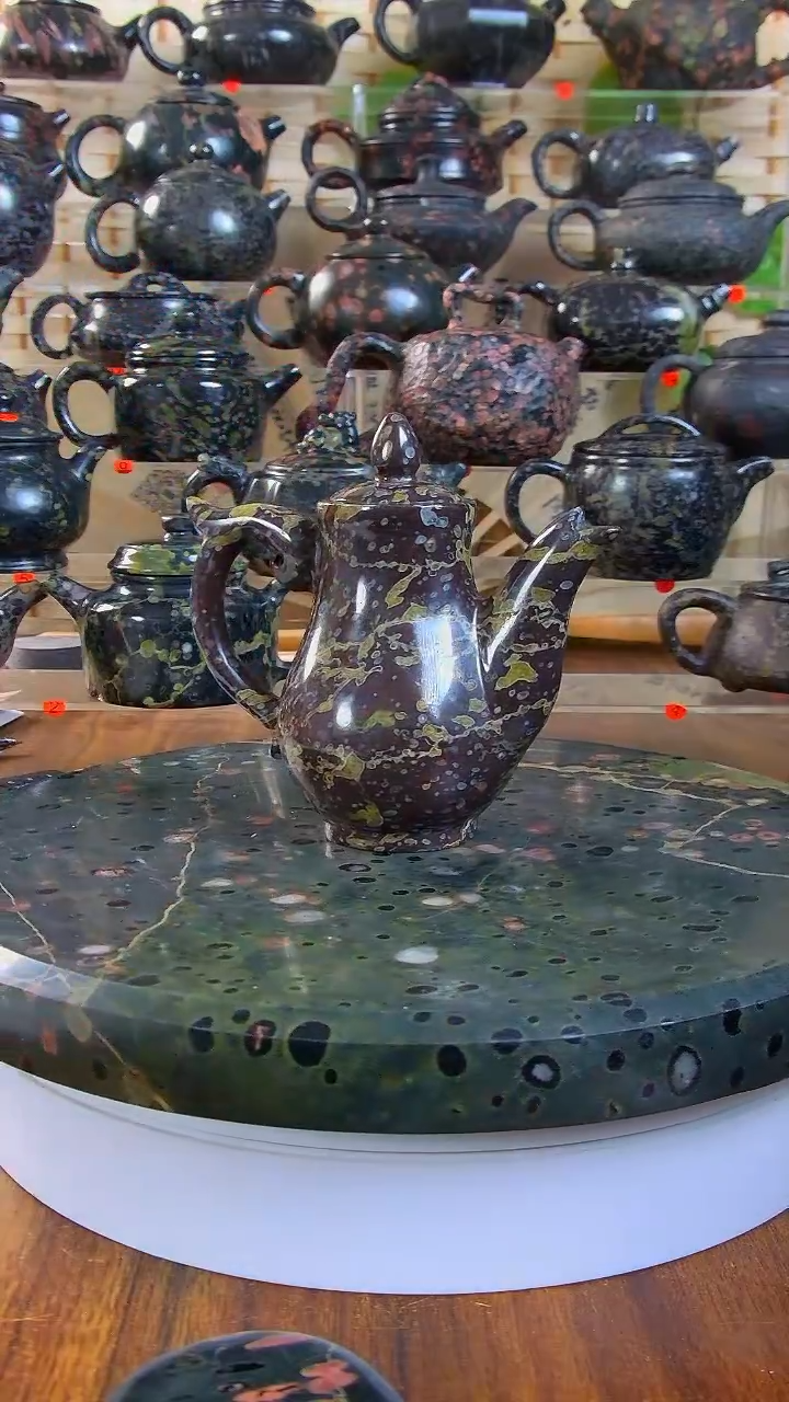 奢上奢梅花玉茶具