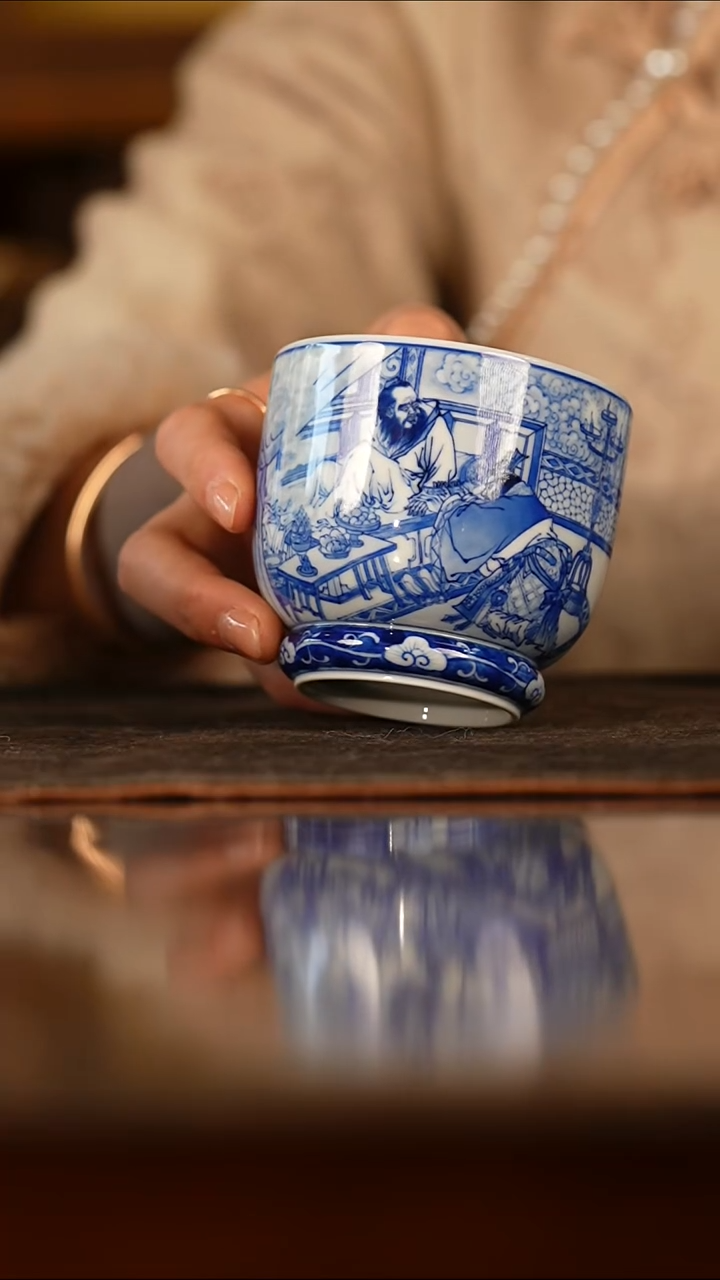 瓷瓷姑娘燕鸿开物曹操献刀图