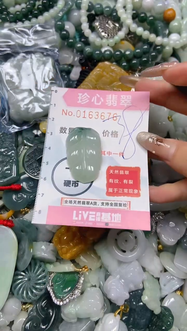 【闪购商品】翡翠颈饰未镶嵌闪购0163676
