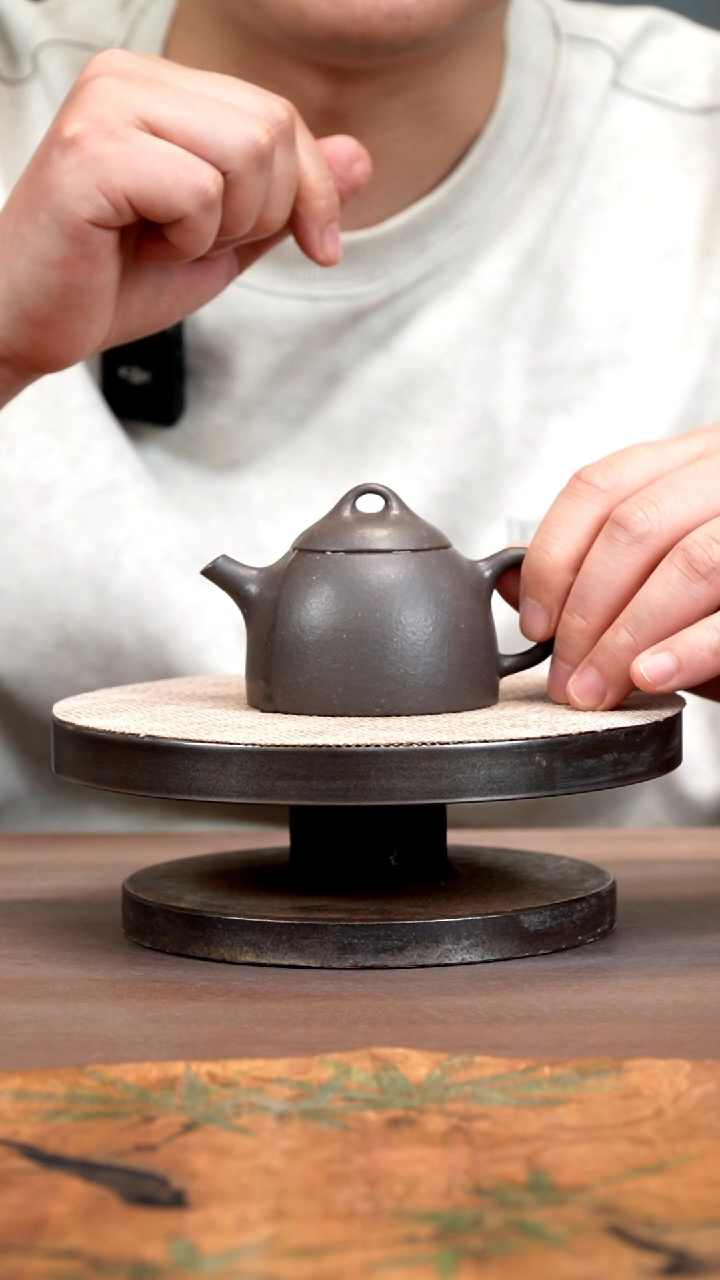 【闪购商品】紫砂茶壶天青秦权