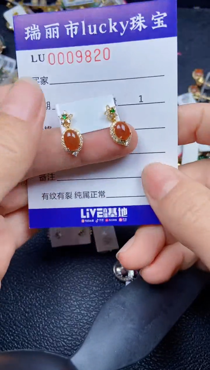 【闪购商品】翡翠颈饰银S925镶嵌9820