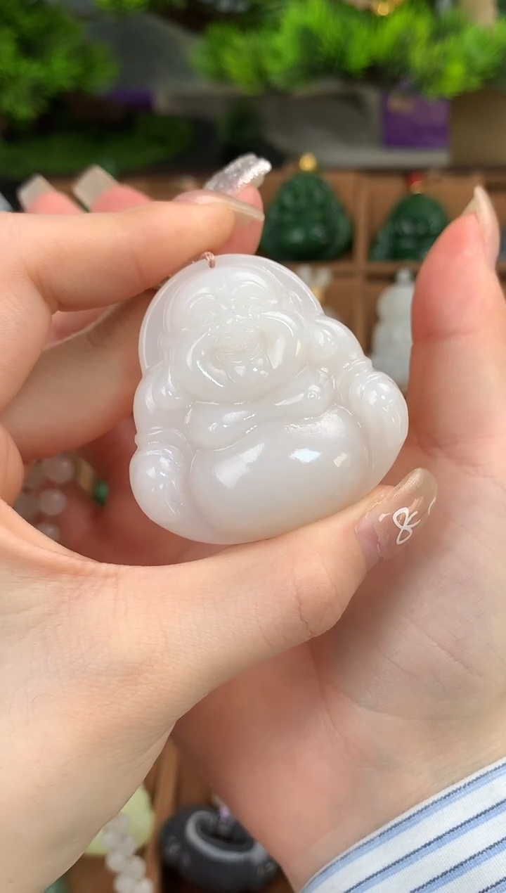 【闪购商品】和田玉颈饰未镶嵌吊坠45mm