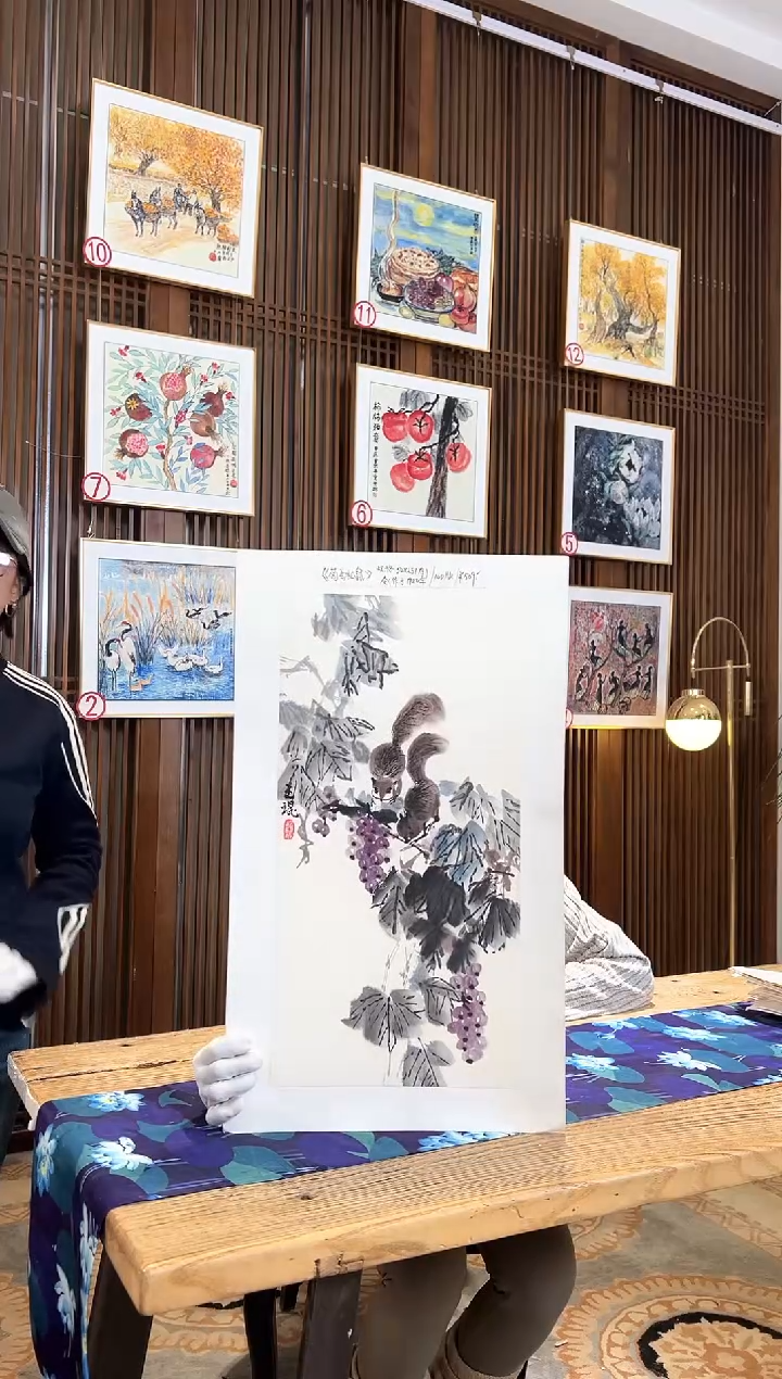 版画版画耿玉琨名章限量版画S