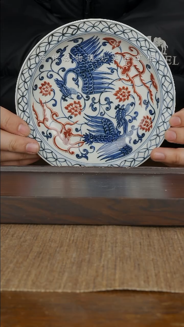 【闪购商品】摆件景德镇手工手绘茶具大器宛成