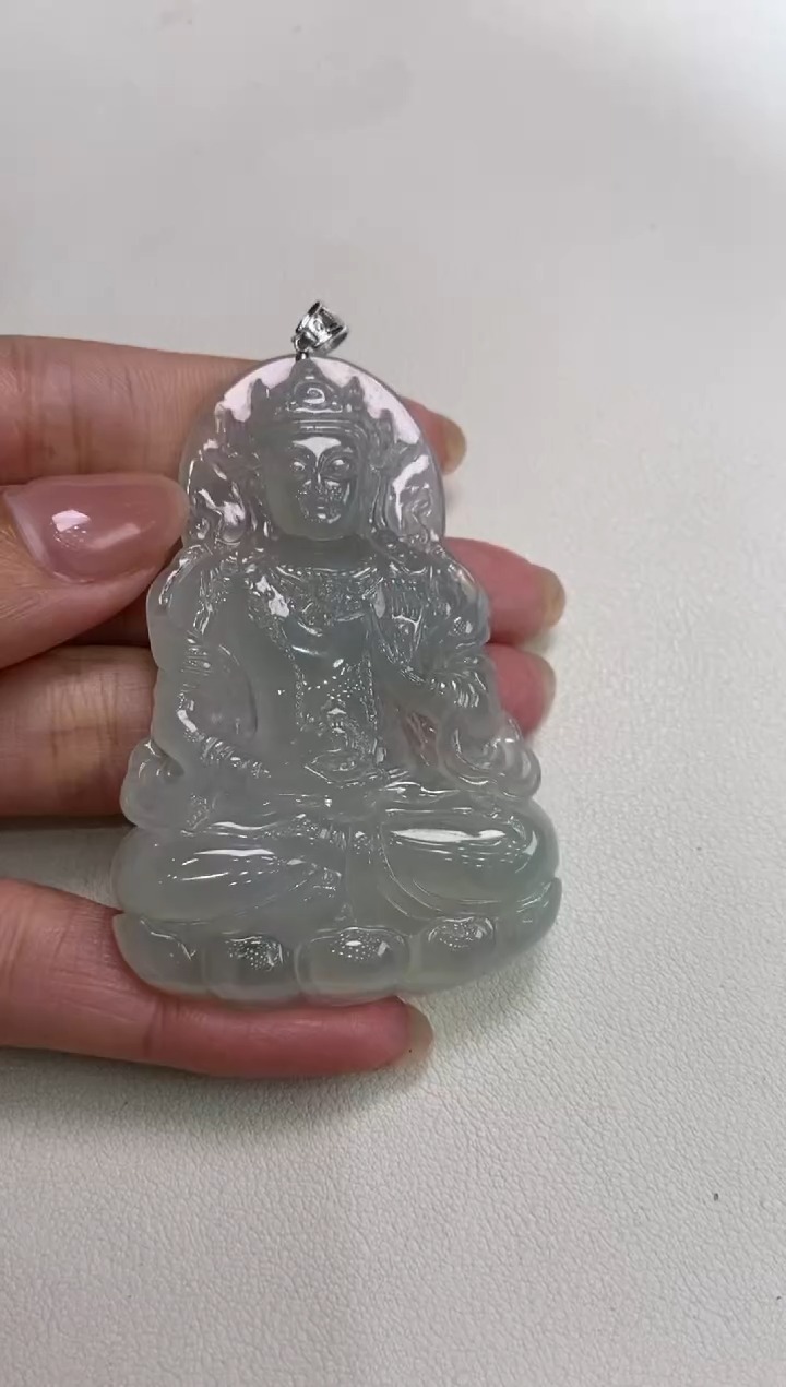 【闪购商品】翡翠18K金镶嵌颈饰2206932  