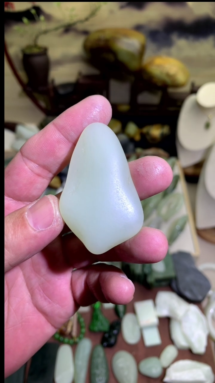 【闪购商品】和田玉颈饰未镶嵌子料牌子三界牌