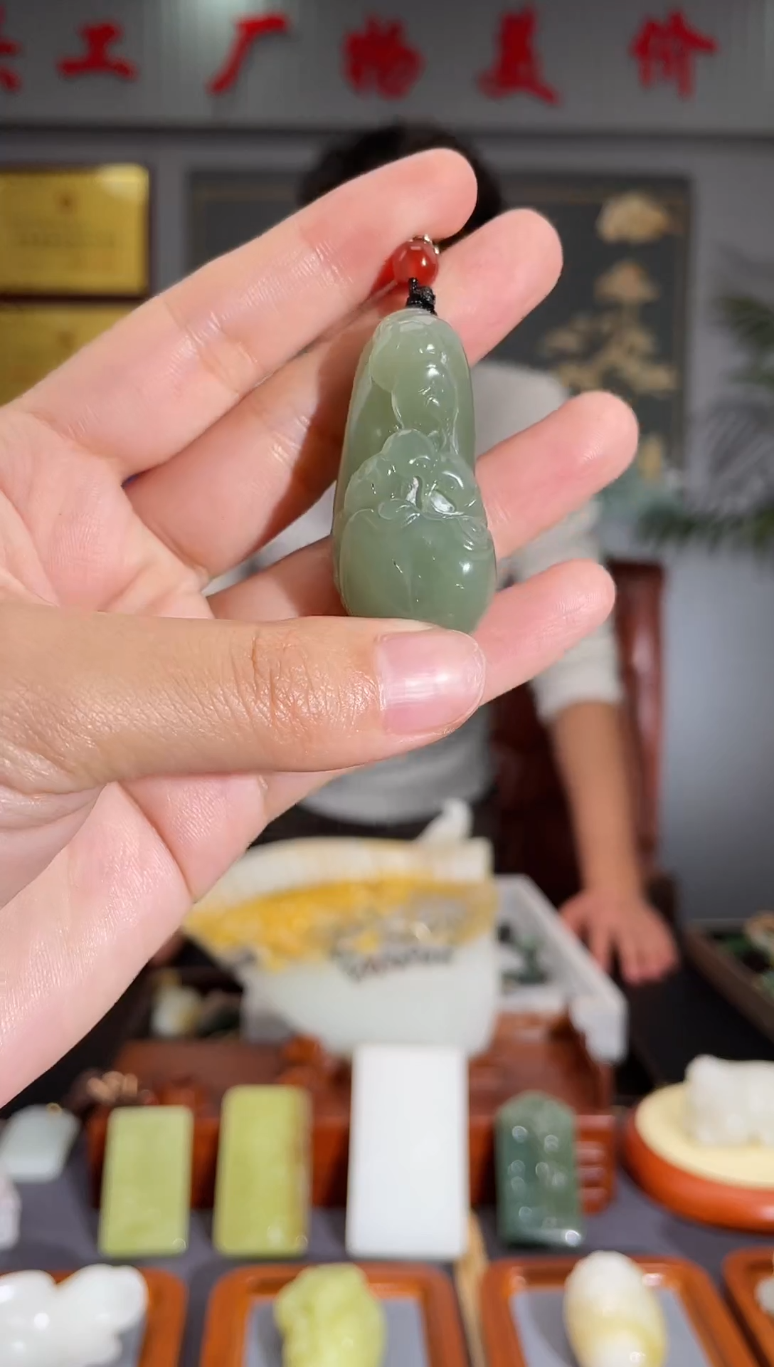 【闪购商品】和田玉颈饰未镶嵌拍一发一 多样性发货