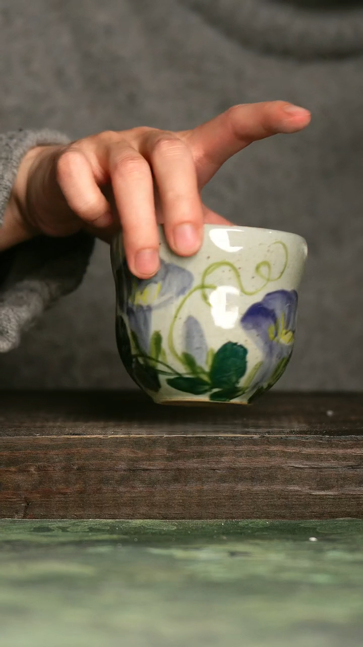 【闪购商品】青诗集手工手绘瓷器