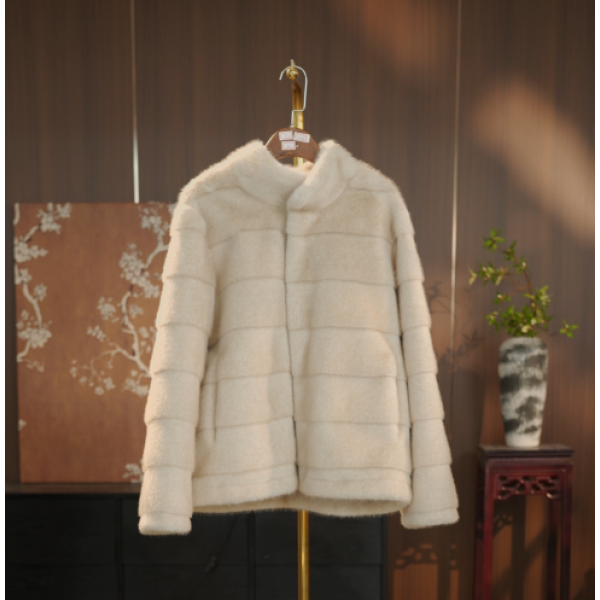 【云想妮妮-桃霞映衿】中式冬季外套4927