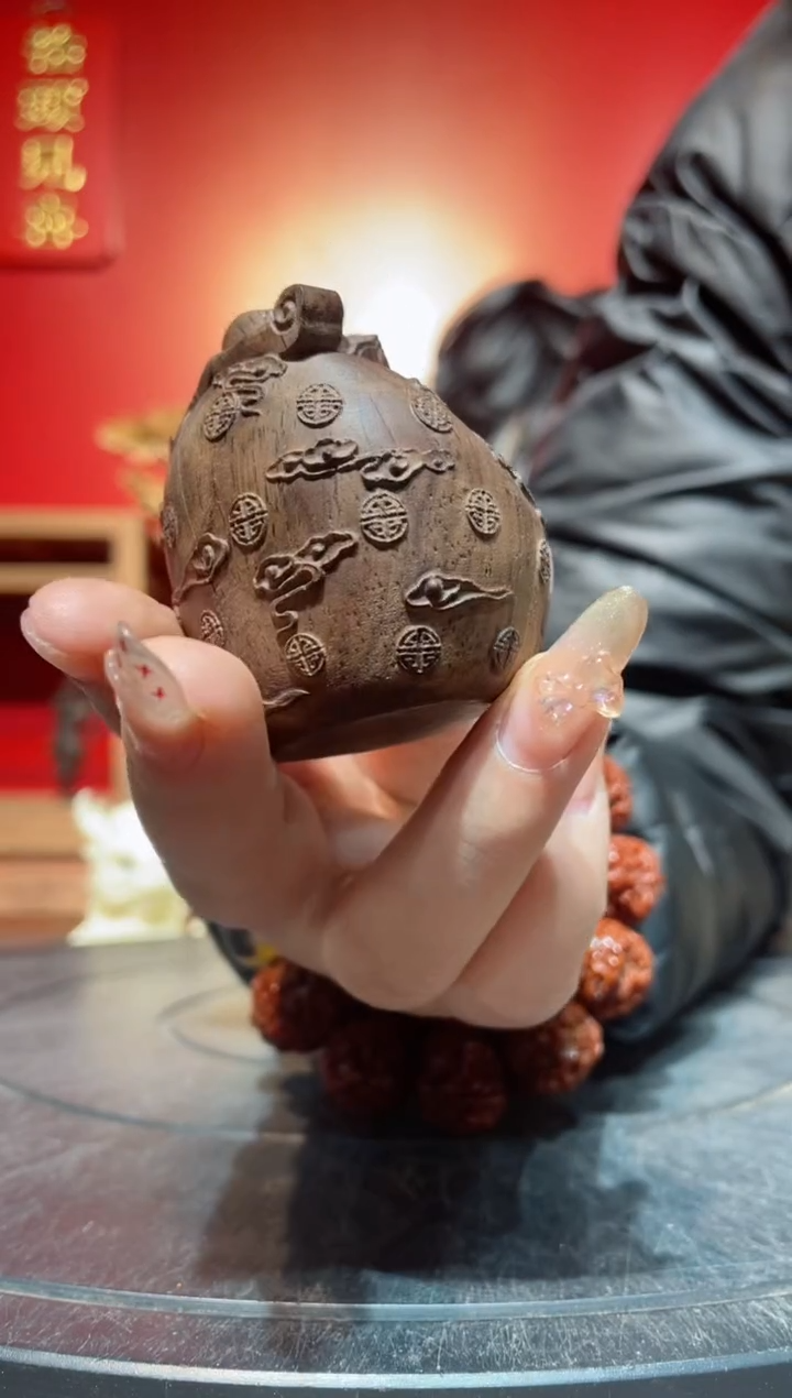 【闪购商品】风车木（黑檀木）其他(直播推荐)     小财神