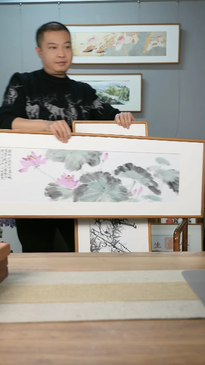【闪购商品】书法协会会员老师带框作品-