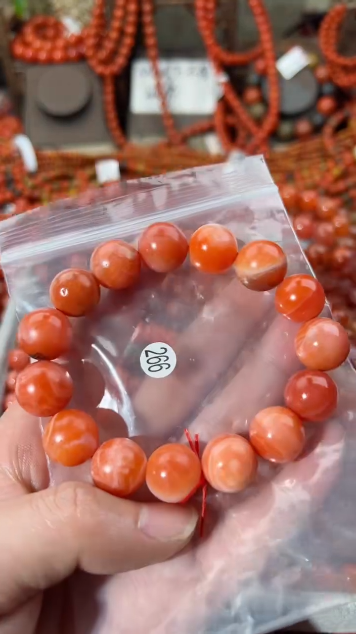 【闪购商品】南红玛瑙手串未镶嵌14