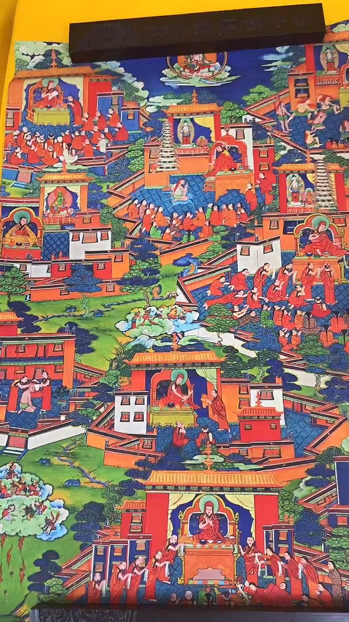 卷轴画绘画类唐卡 16051