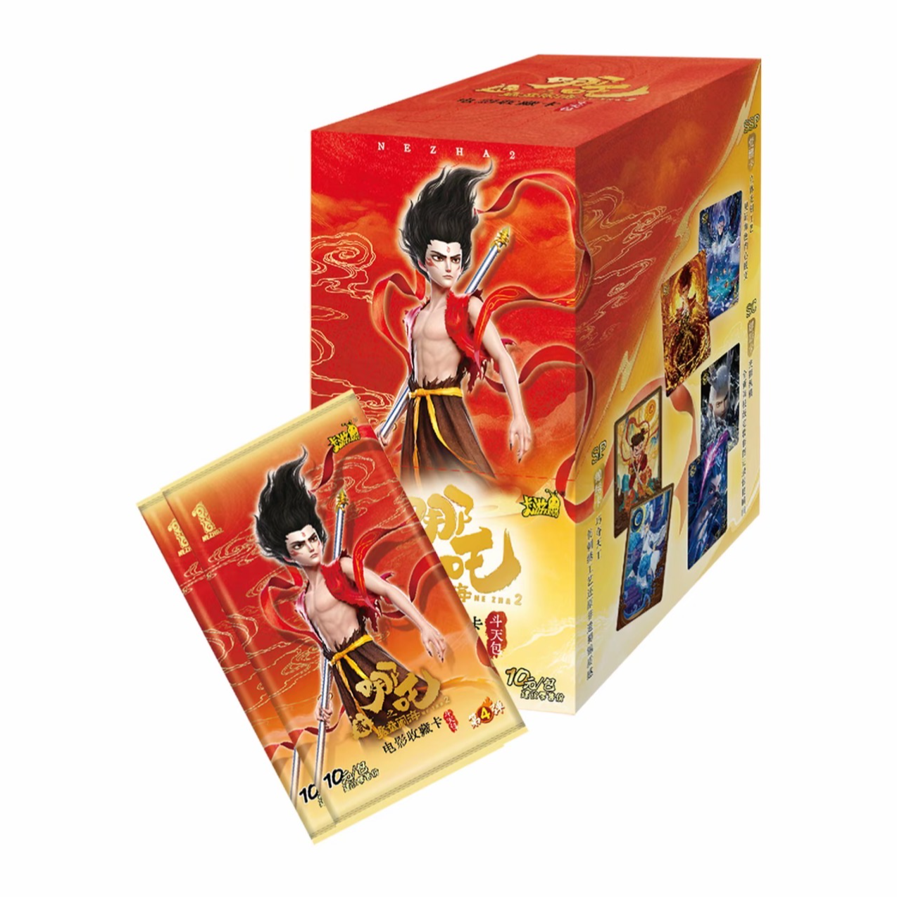 【巅峰狂暴】哪吒2之魔童闹海斗天包第4弹收藏卡盲盒（代拆）