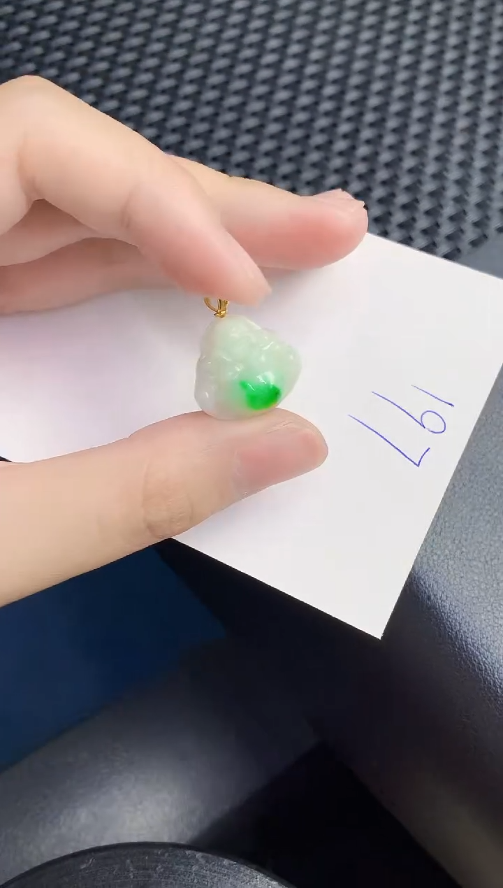 【闪购商品】翡翠18K金镶嵌颈饰000000000