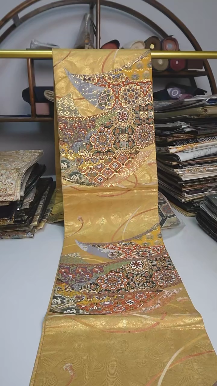 【闪购商品】织绣54西阵织六通宝相花