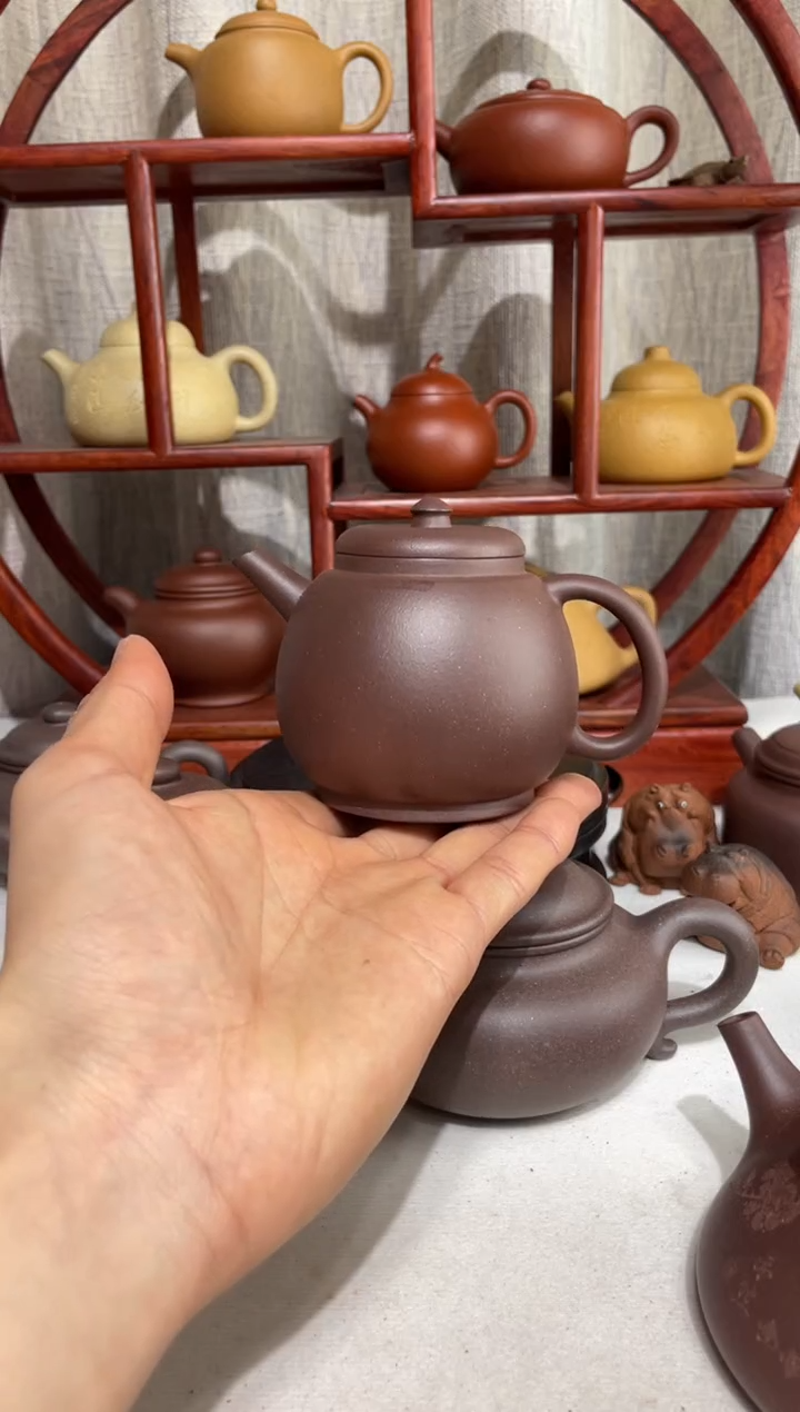 【闪购商品】紫砂茶壶台西底槽青明式龙旦