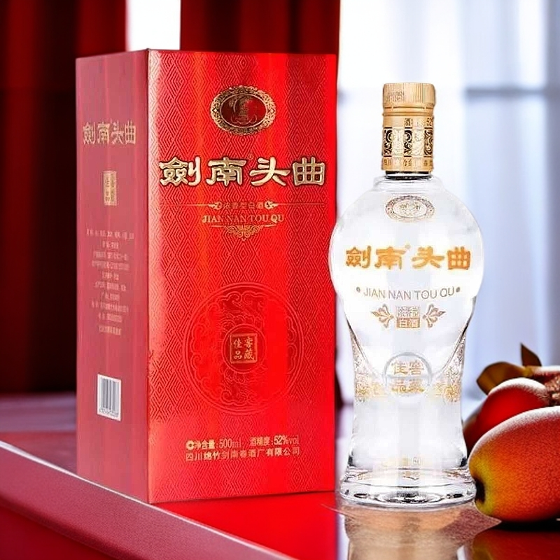 剑南春剑南头曲(16年)窖藏佳品浓香型白酒52度500ml