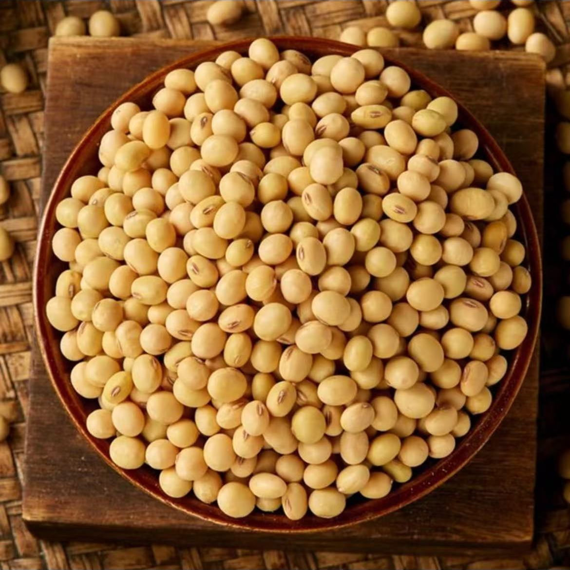 农家黄豆老品种小粒农村自然生长豆味浓郁500g