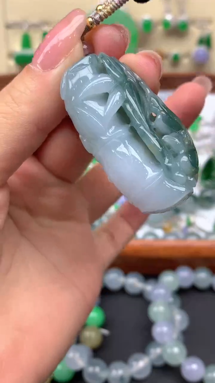 【闪购商品】翡翠颈饰未镶嵌3-天然翡翠