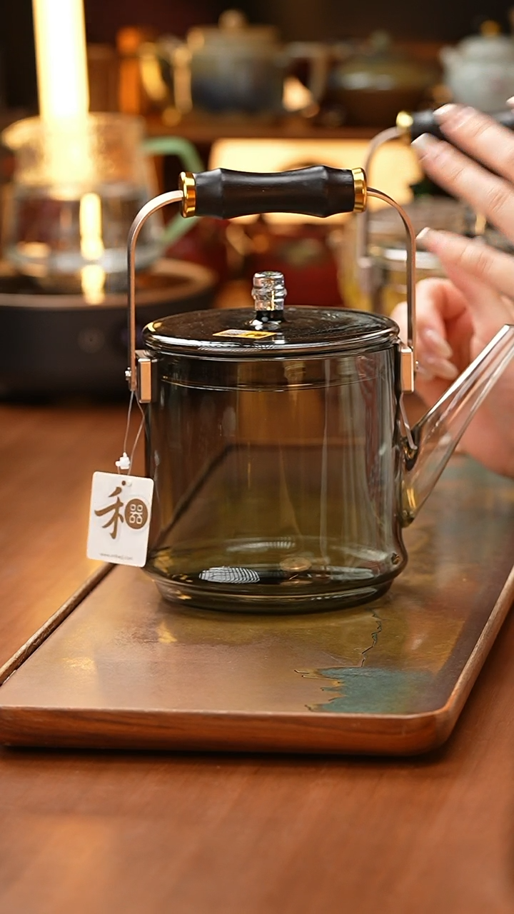 【闪购商品】禾器/烟灰君若壶/滤片款/黑硅胶