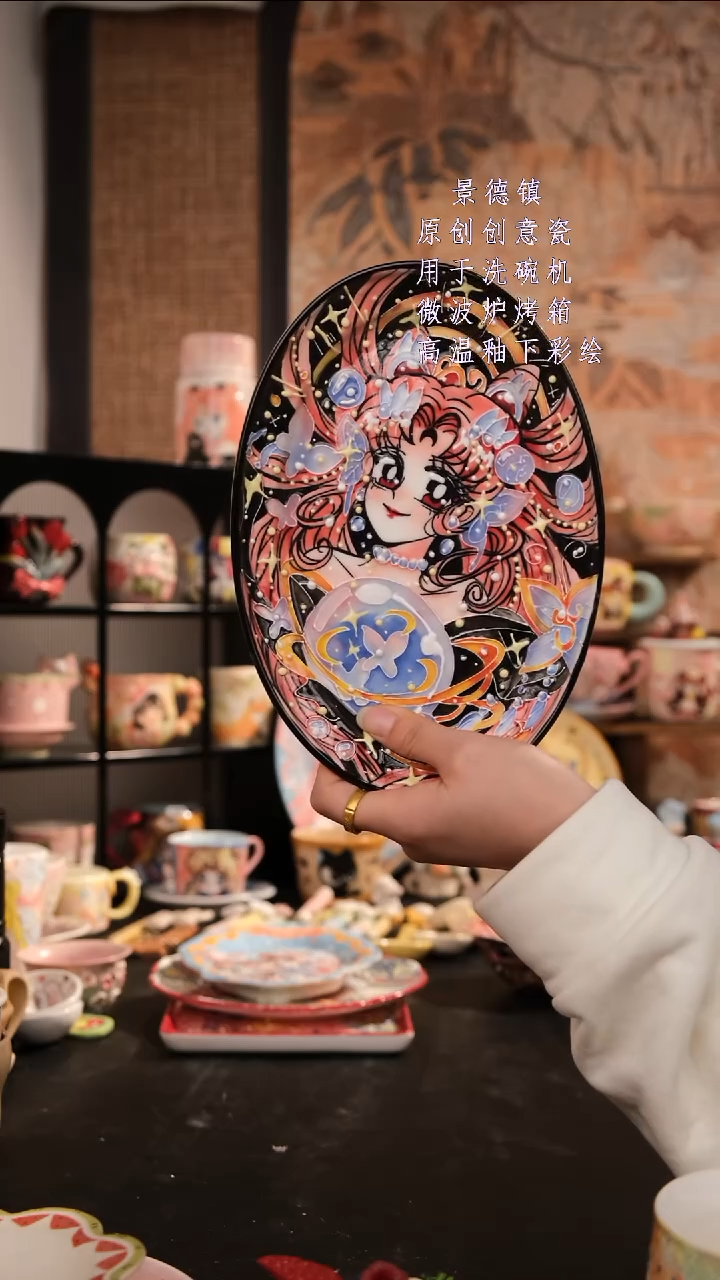 摆件陶旺的可以陶瓷设计师款