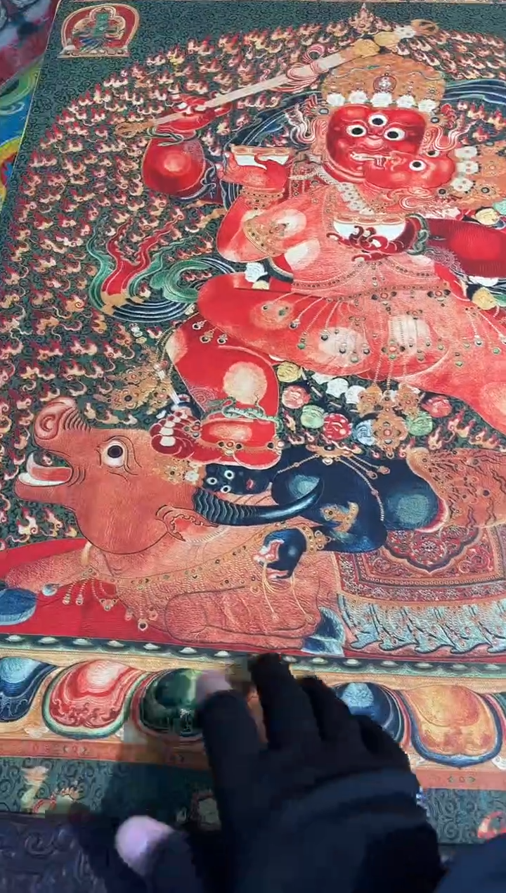 卷轴画天天的唐卡tk160