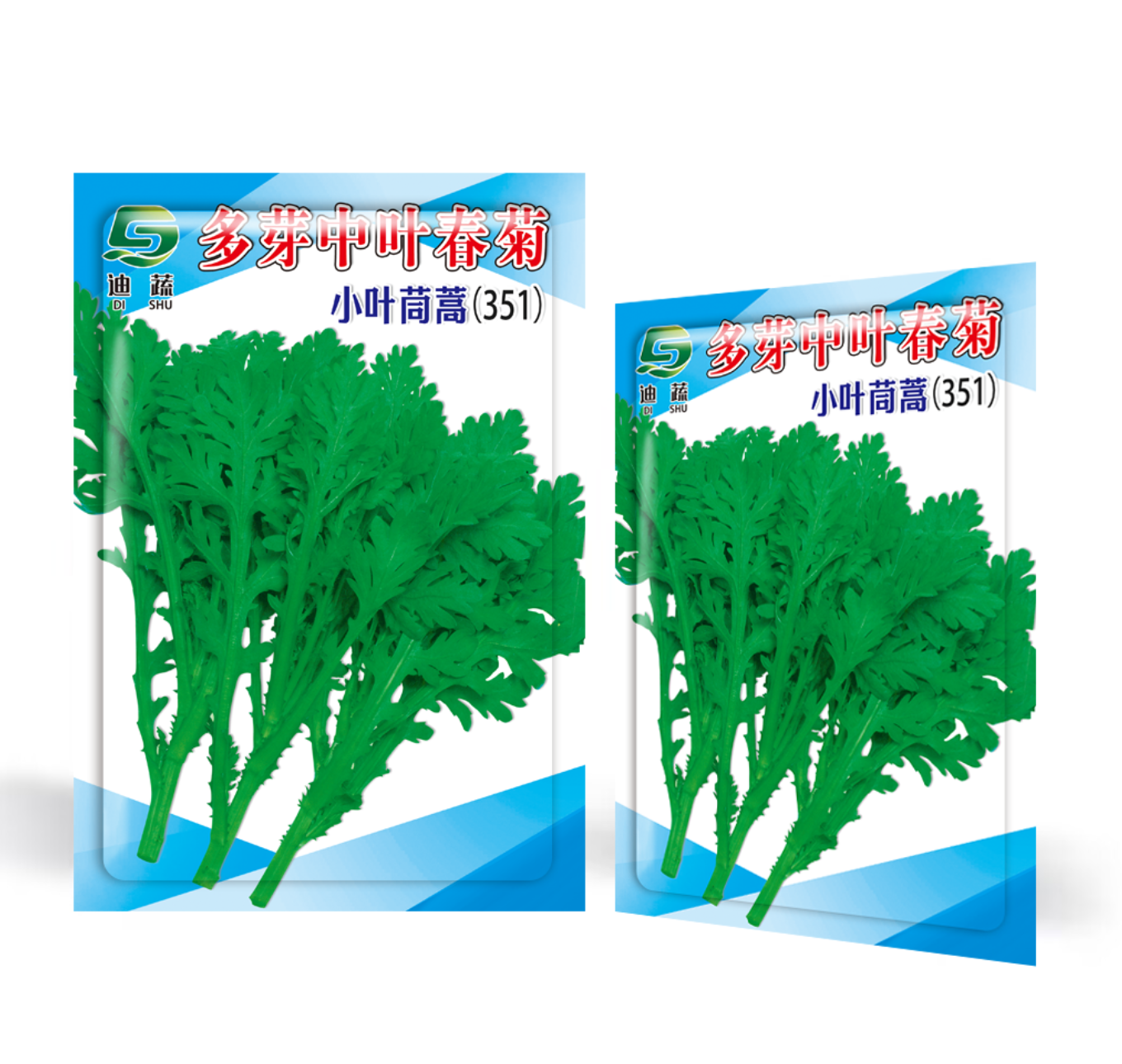 多芽中叶春菊小叶茼蒿种子皇帝菜农家蔬菜四季播种耐寒适应性强