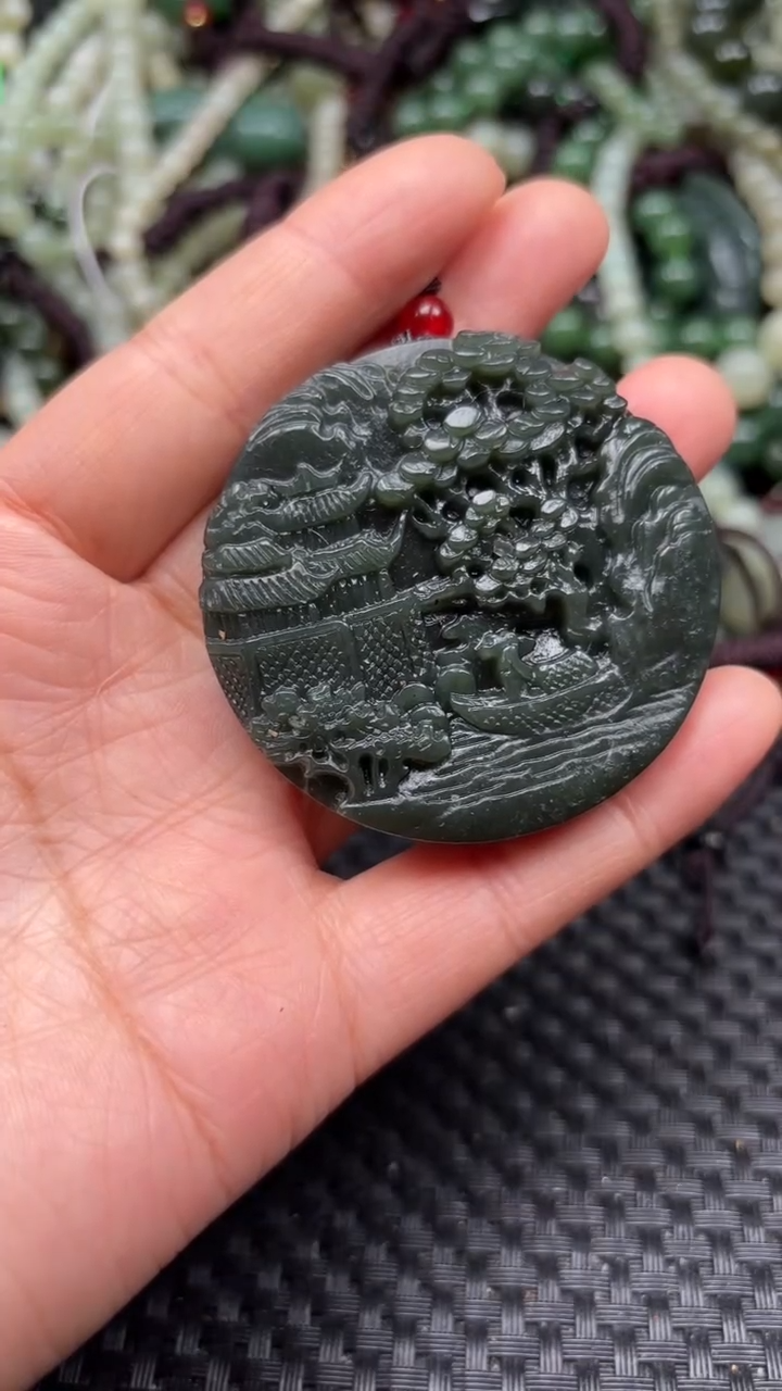 【闪购商品】和田玉颈饰未镶嵌1