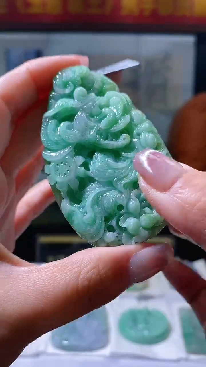 【闪购商品】定制翡翠未镶嵌29/0210/W/凤凰