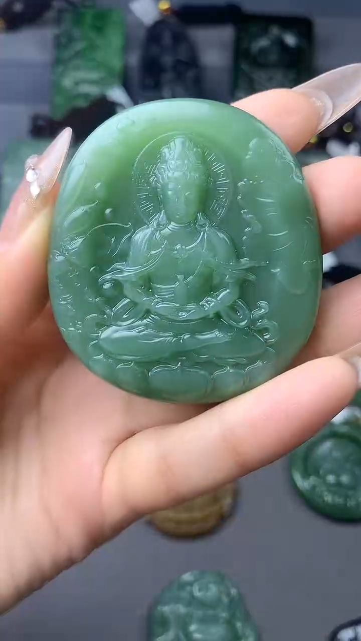 【闪购商品】定制和田玉挂件拍一发一不退不换