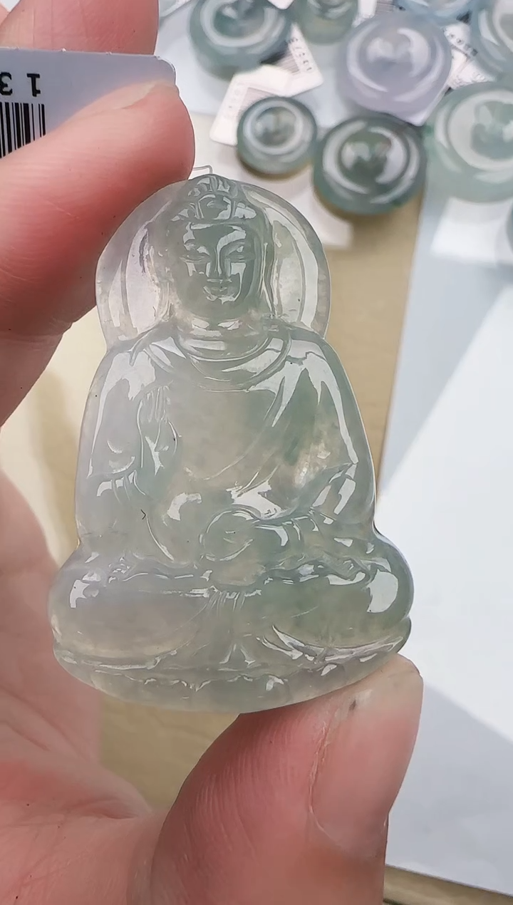 翡翠未镶嵌颈饰缅甸翡翠a货